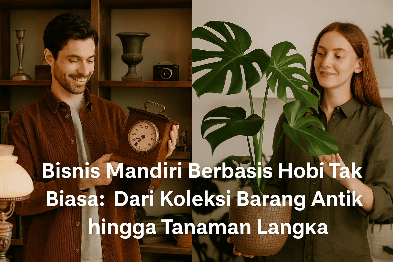 Ilustrasi Bisnis Mandiri dari Hobi Unik